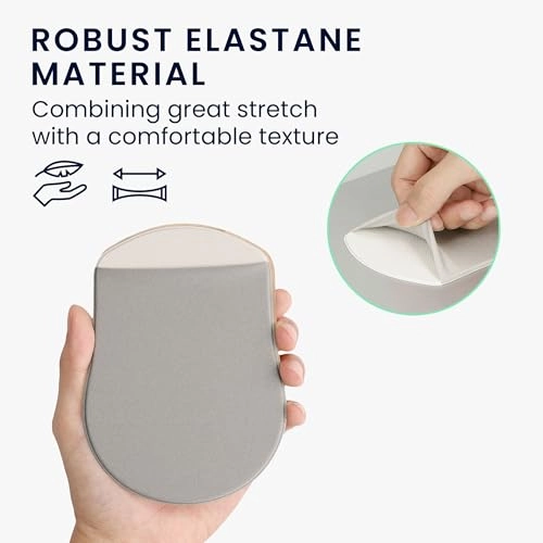 Stick-on Holder - Compatible with Apple Magic Mouse / Logitech Pebble / Samsung Mouse Slim Grey