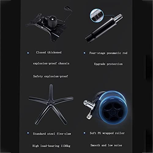 Gaming Chair - PU Leather 125-135x64cm