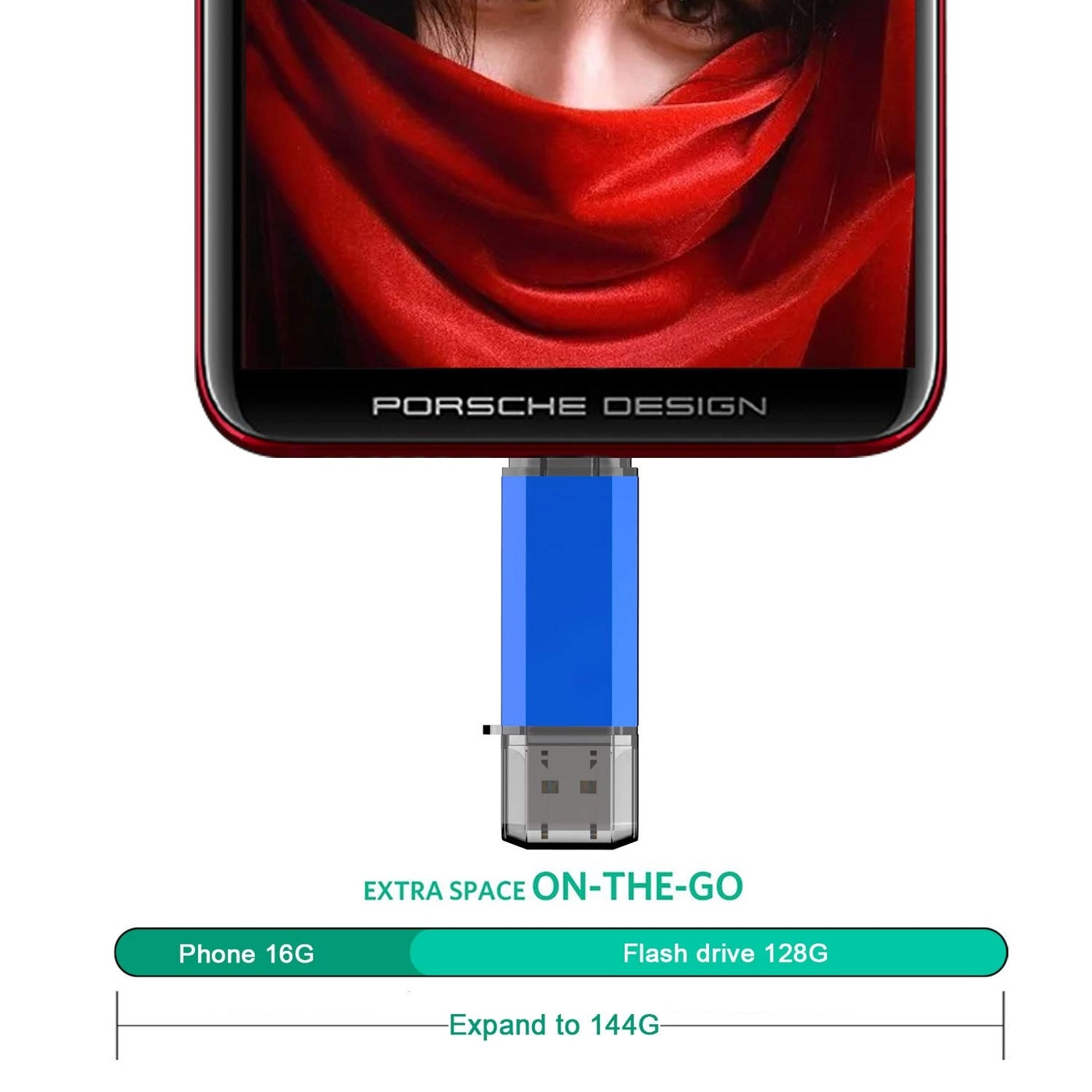 USB Flash Drive - USB 3.0 Type-C 128GB