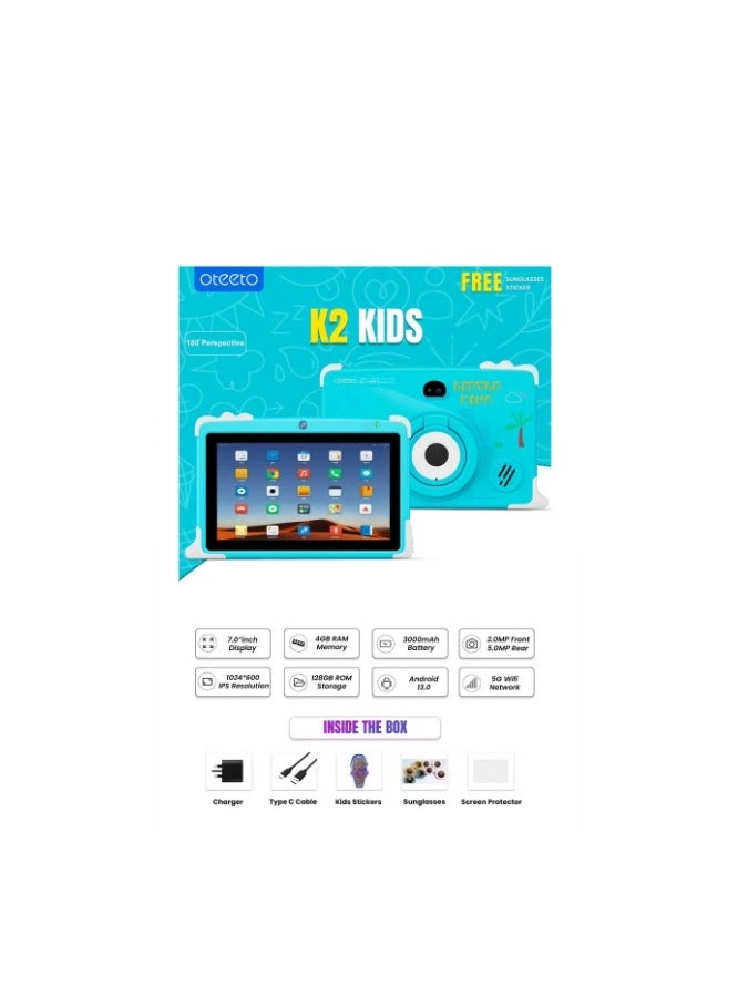 K2 Tablet - 4GB 7 Inch 128GB