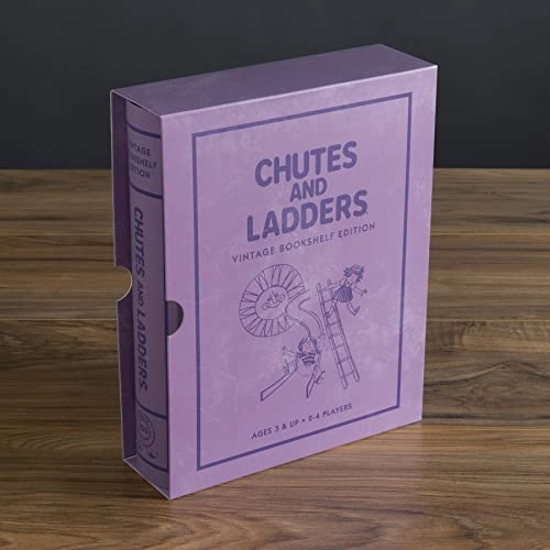 Chutes and Ladders: Vintage Bookshelf Edition