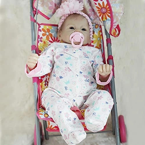 Reborn Baby Doll - 55cm 22" Vinyl Cotton Body