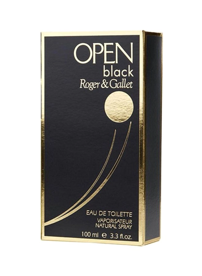 Open Black Eau de Toilette 100ml
