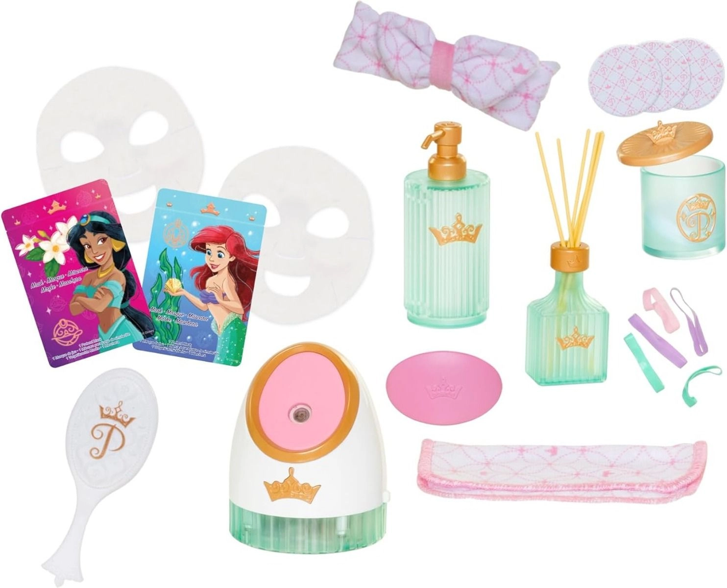 Princess Style Deluxe Day Spa - Working sink Facial steamer Ages 5+