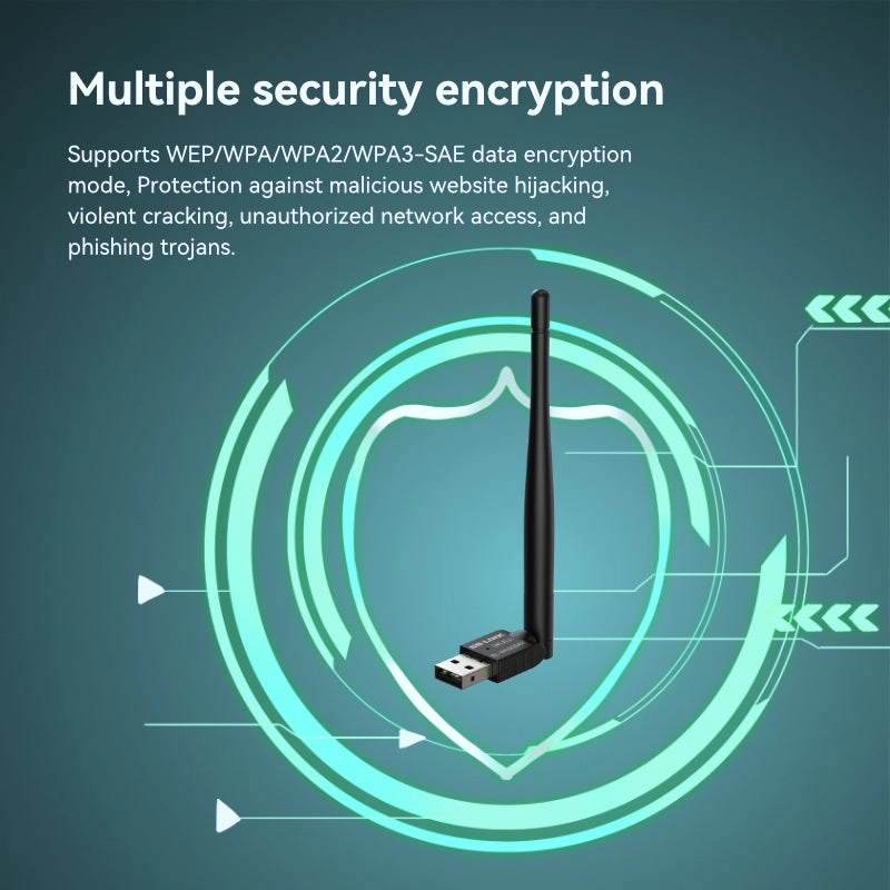 USB WiFi Dongle - 2.4GHz USB Wireless