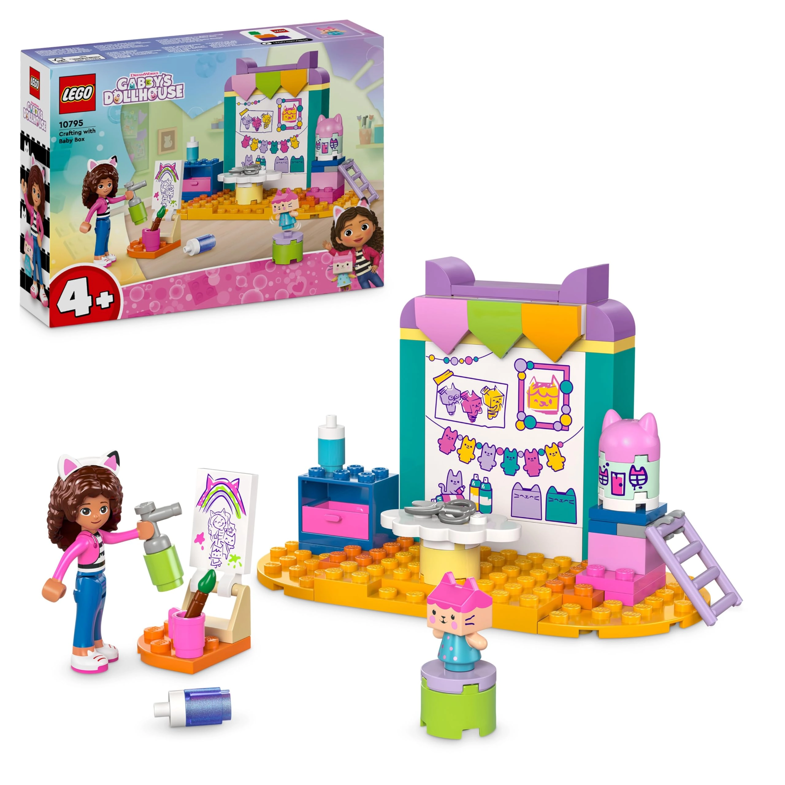 Gabby's Dollhouse Crafting with Baby Box - Encanto
