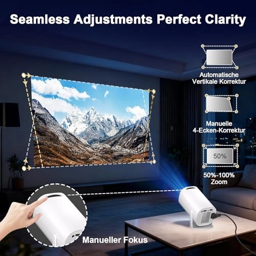 Mini Projector 200 ANSI lumens