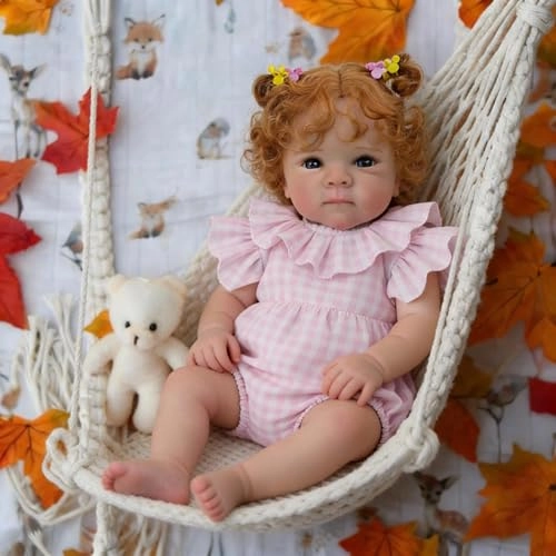 Anano Reborn Baby Doll - 18 inches Vinyl Silicone Girl Ages 3+