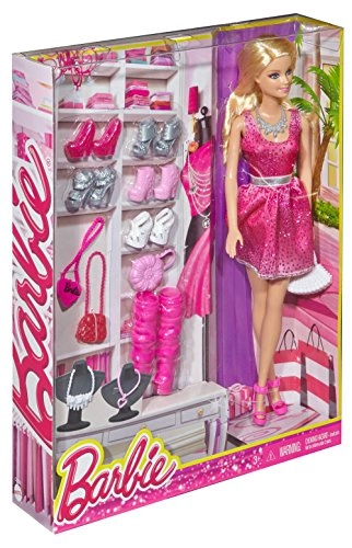 Barbie Doll - Shoes Pink Ages 3+ Giftset