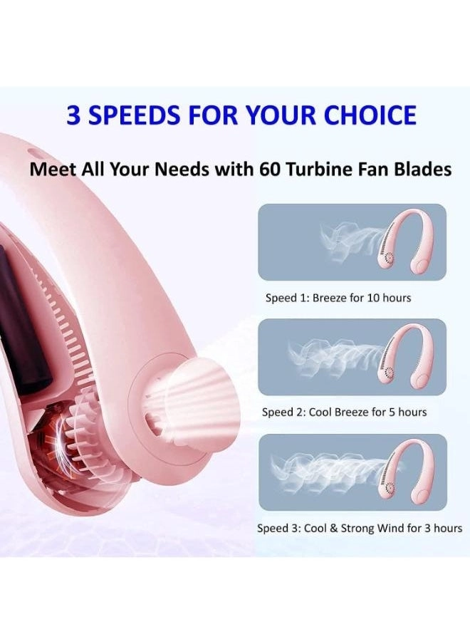 Portable Neck Fan - Personal Mini Cooler Hanging Bladeless