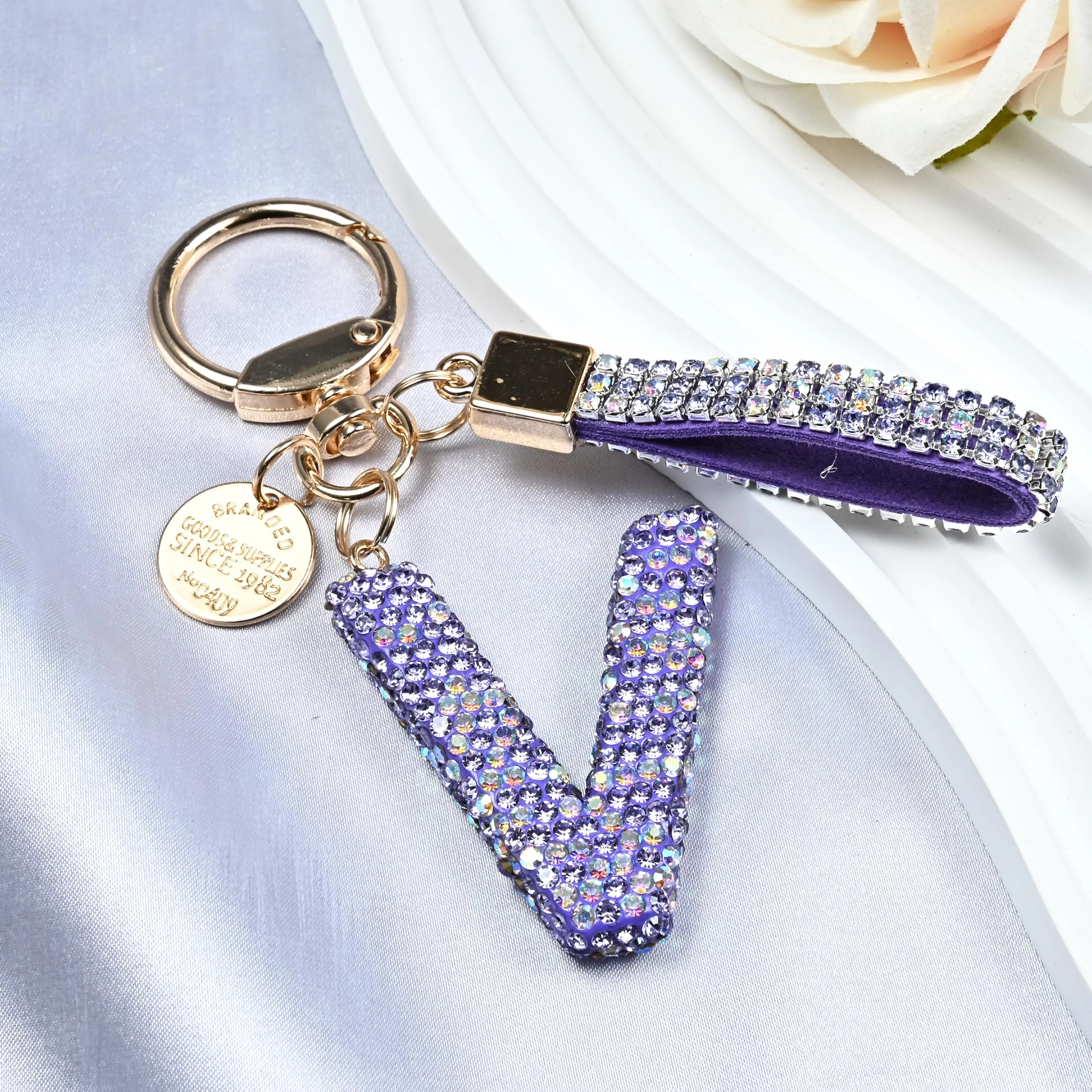 Initial Letter Keychain - Letter
