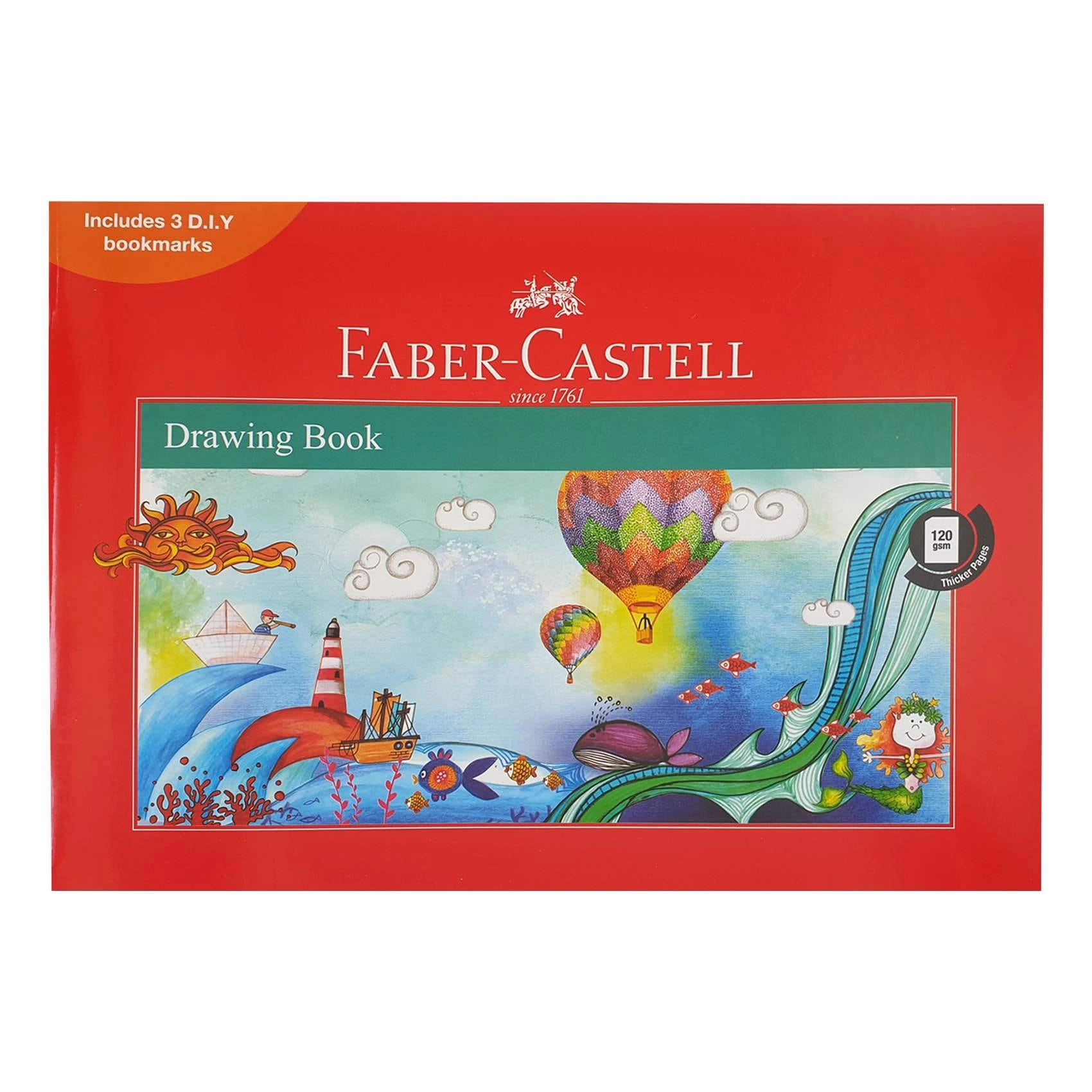 Colour Pencil - 24 PCS + Drawing Book