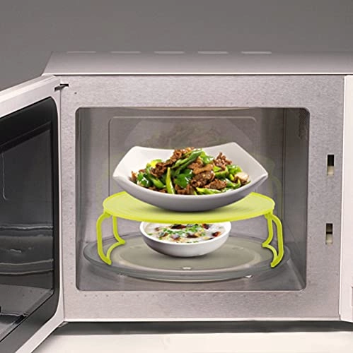 Microwave Oven Heating Rack - Plastic 23.5*23.5*8cm