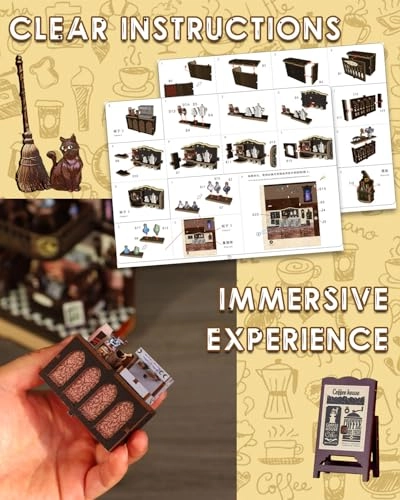 Book Nook Kit - Magic Coffee Shop