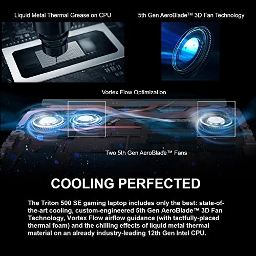 Predator Triton 500 SE PT516-52s-99EL - 16'' Core i9-12900H 32GB DDR5 1TB SSD