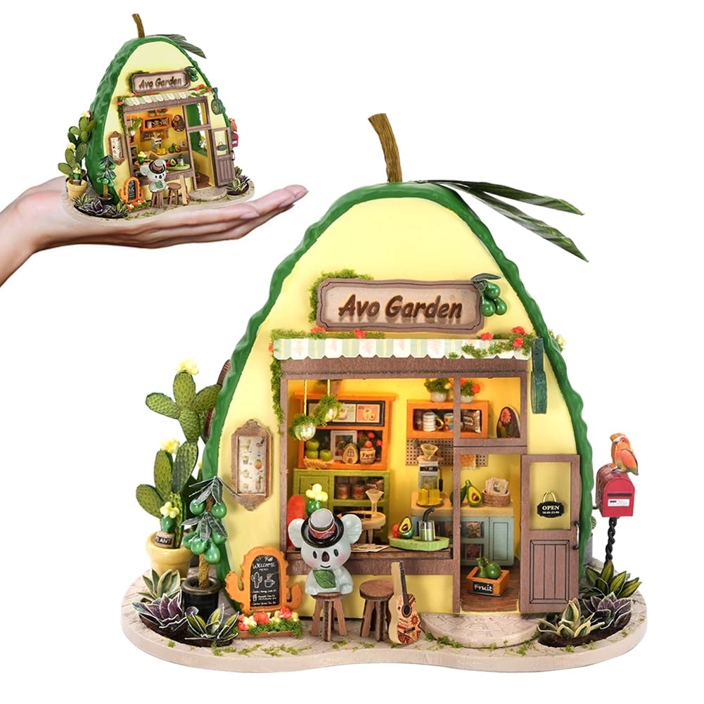 TOPBSFARNY Book Nook Kit - Fruit Town