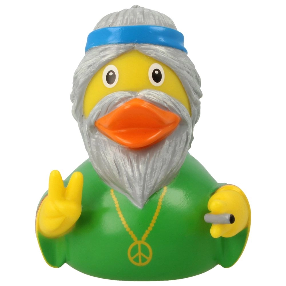 Hippie Duck - Rubber 8.5 x 7.5cm