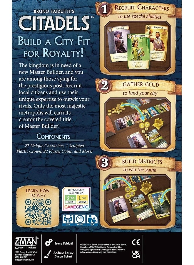 Citadels: Revised Edition - Master Builder Showdown!