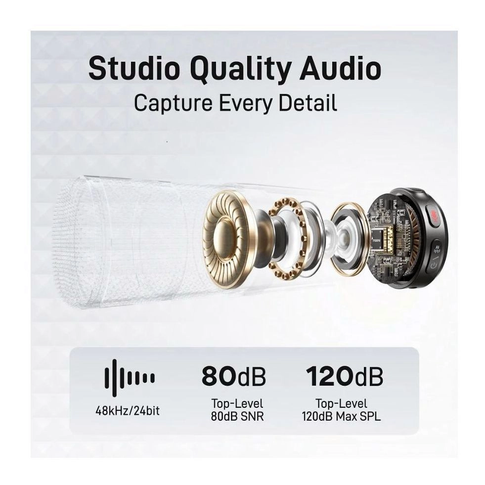 Wave T5 Combo Wireless+Lightning+USB Microphone