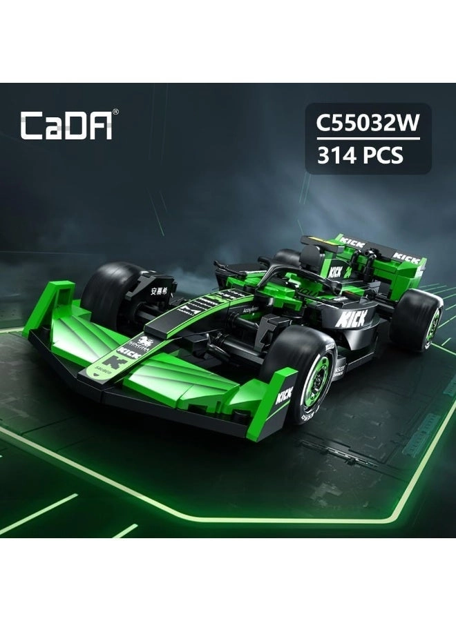 Kick Sauber F1 C44 Racing Car - 314 pcs