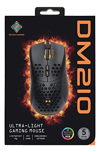 Ultralight RGB Gaming Mouse - Wired