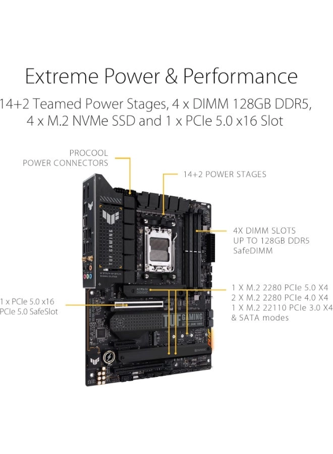 Tuf Gaming X670e-Plus - AMD AM5 PCIe 5.0 DDR5
