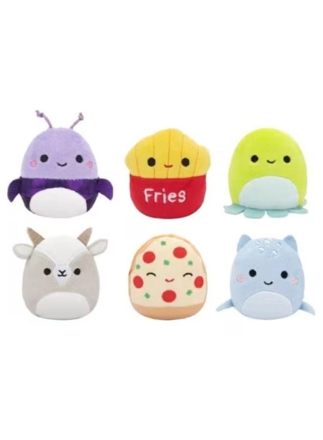Micromallows - 6 pcs 2.5” micro plush