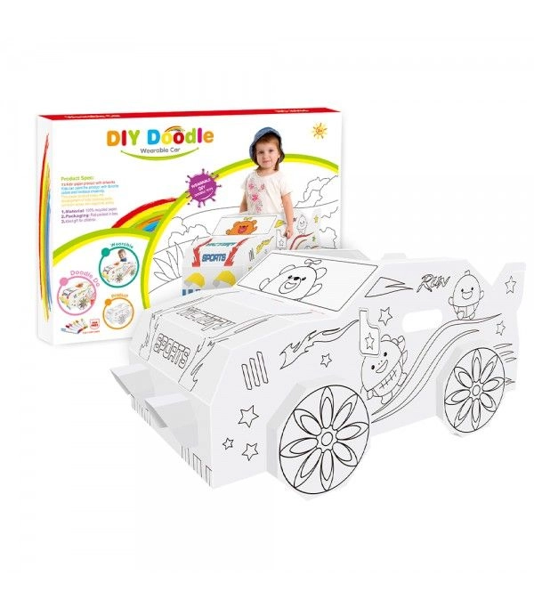 Wearable Car Doodle Kit - 3+ years