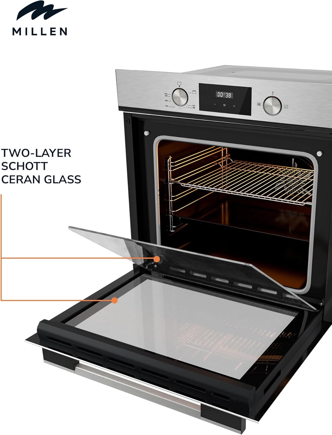 MGO 602 IX 60cm Built-In Gas Oven