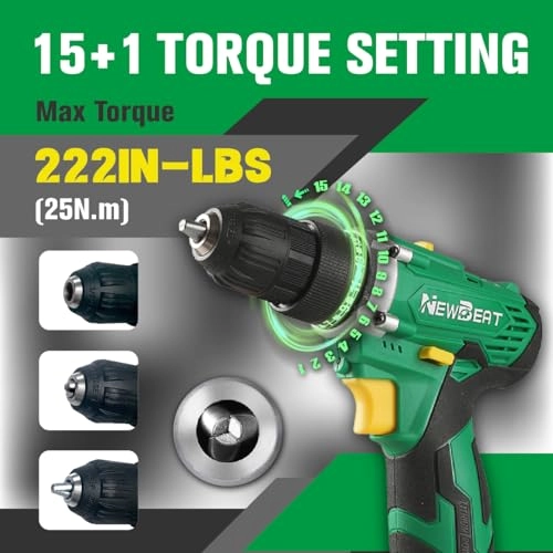 Cordless Drill - 1500 Milliamp Hours