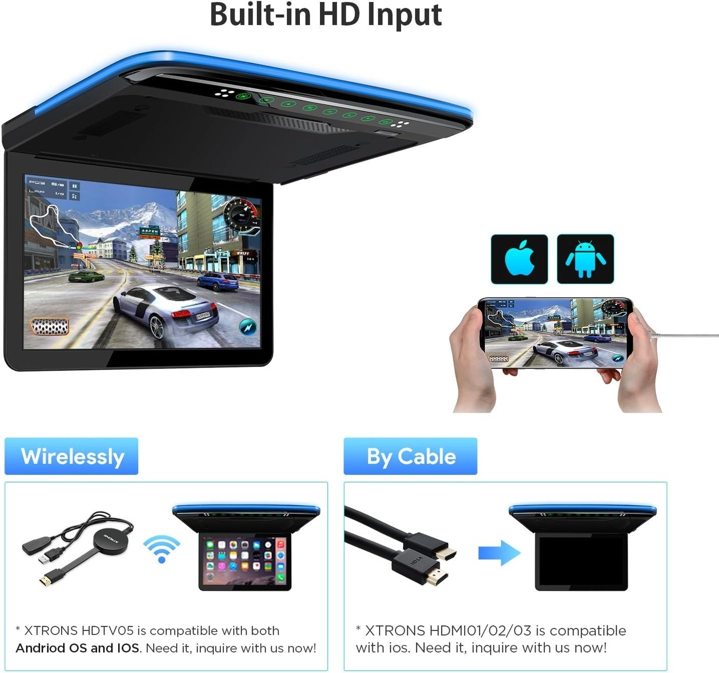 CM136HD - 13.3 Inches