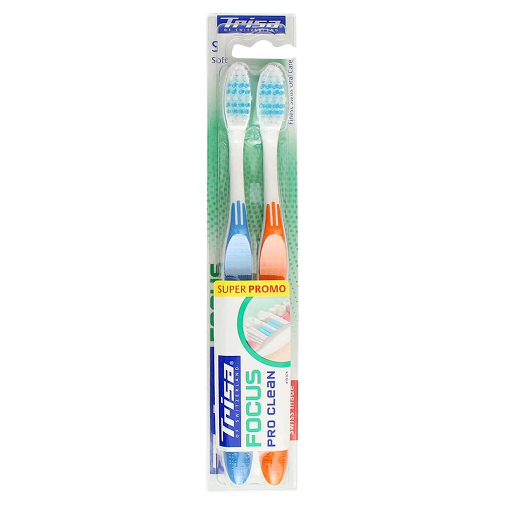 Toothbrush Focus - Soft 2-Piece Pack