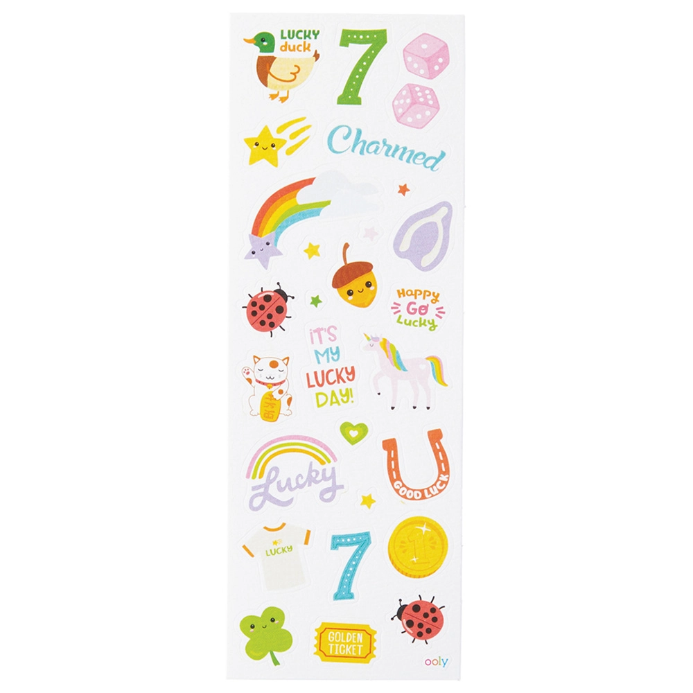 Lucky Day Sticker Book Skinny 2 pcs