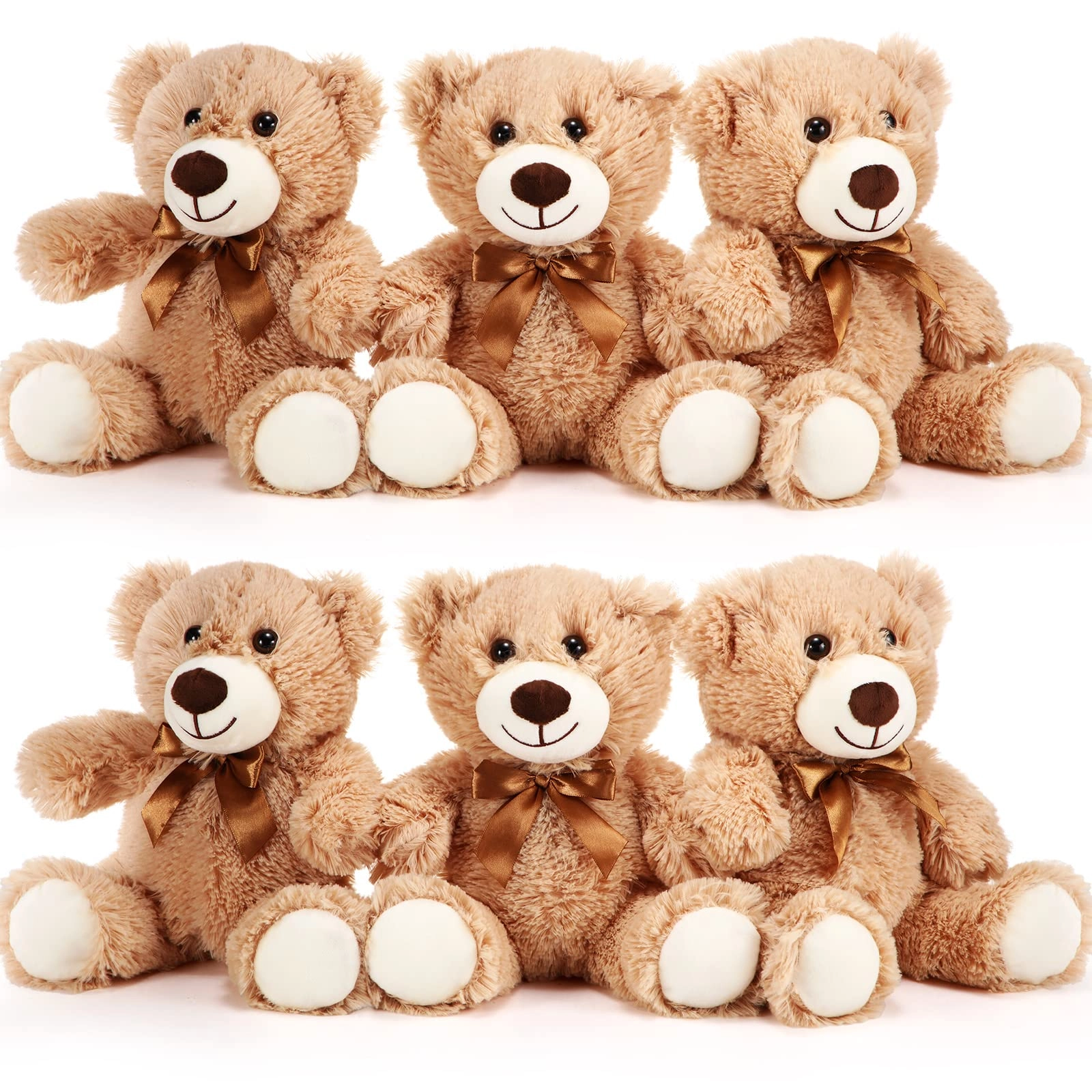 HyDren Bear Plush 25 cm 6 Pieces