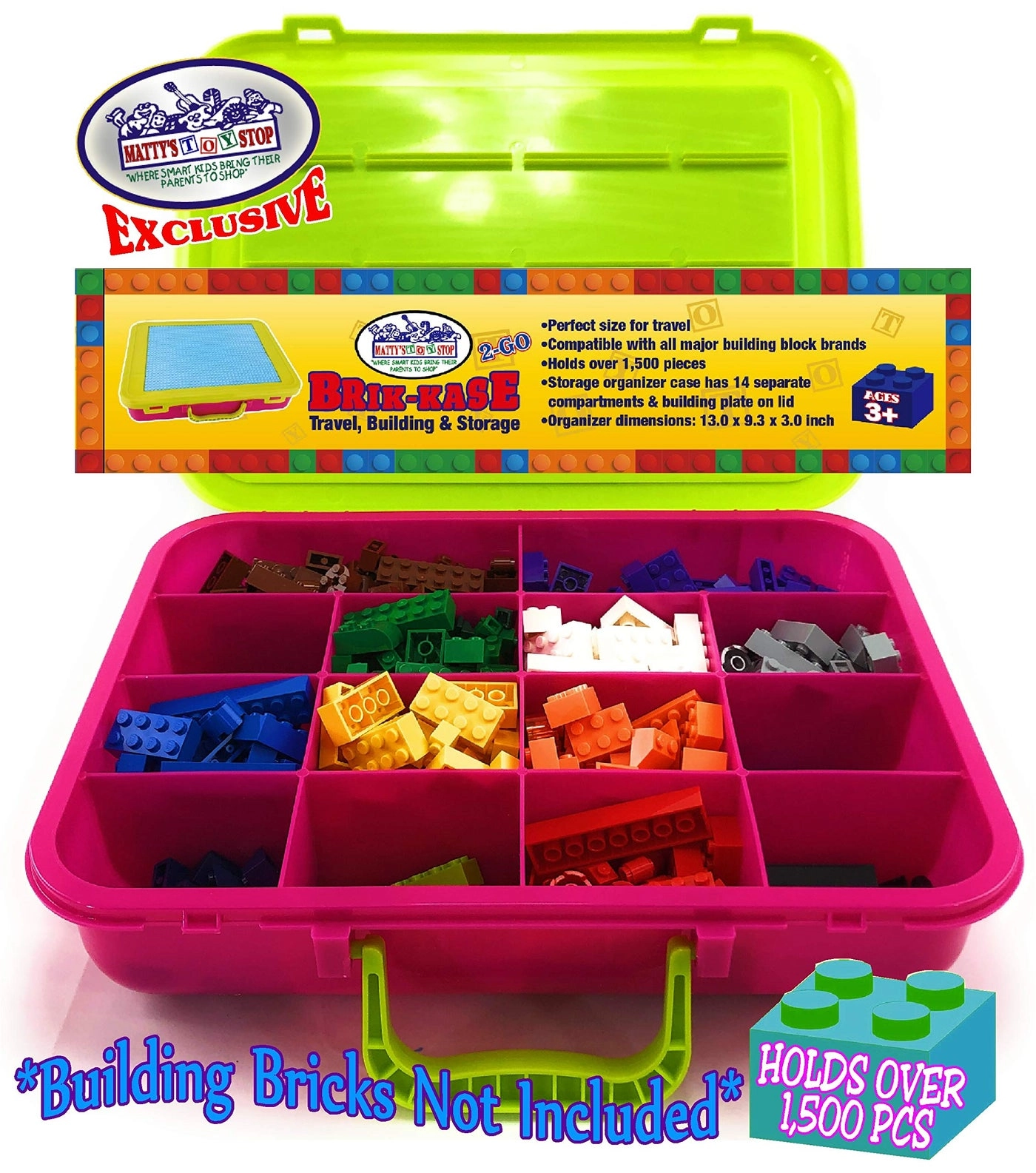 Brik-Kase 2-GO - heavy duty plastic 1,500pcs