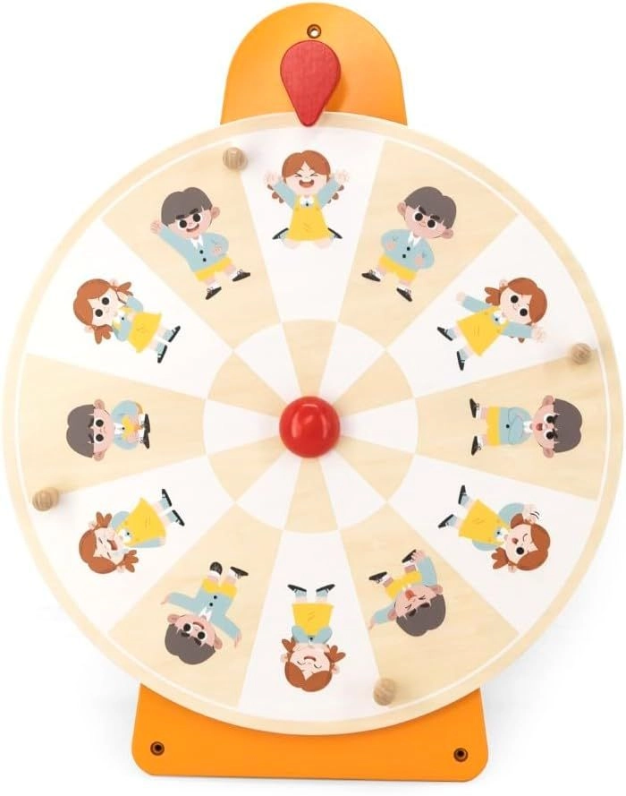 VIGA Wall Toy Movement And Facial Expression Turntable - 18 months+