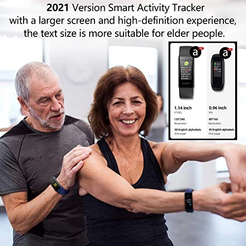 V100S - 0.96-inch Color Screen Heart Rate Blood Pressure