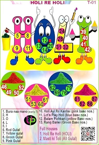Holi Theme Tickets - 15