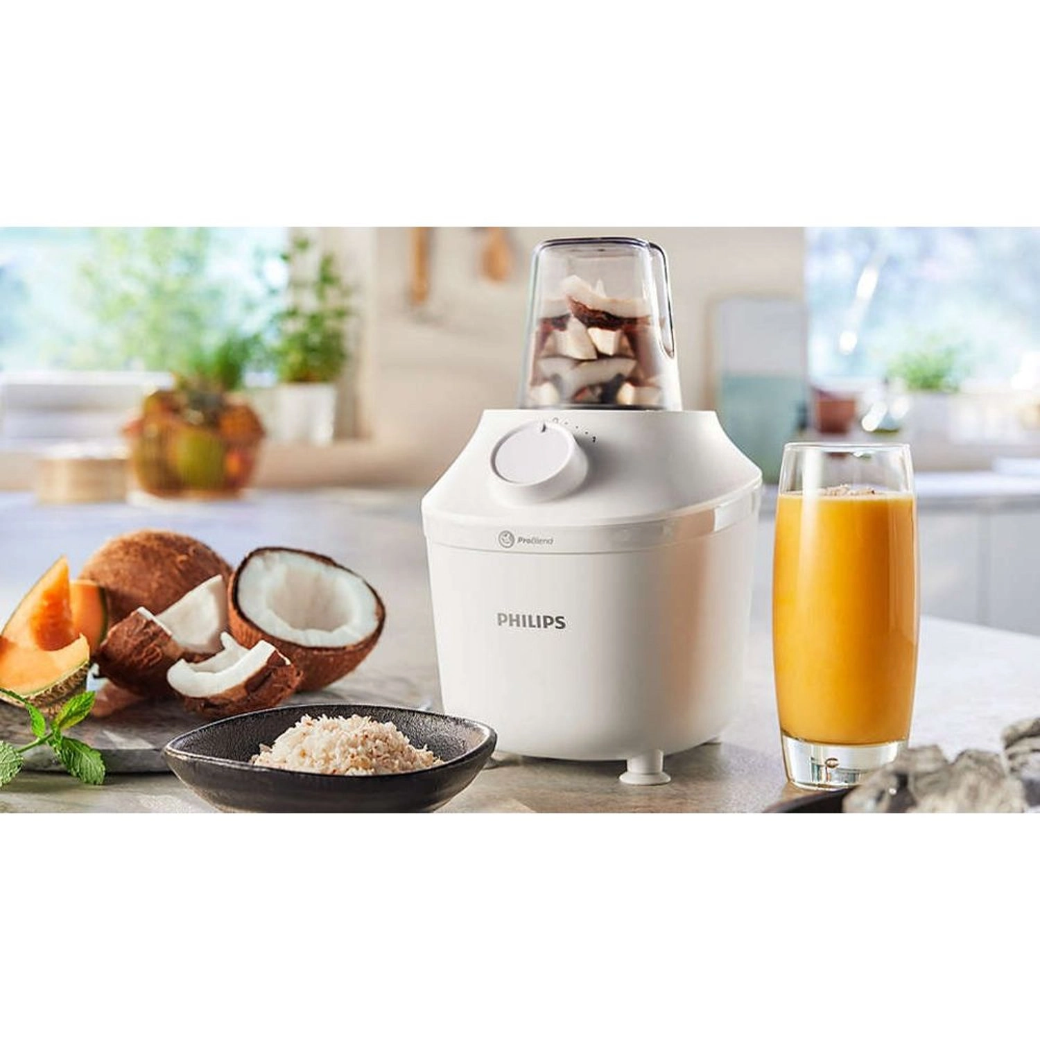 3000 Series Blender - Stainless steel blades Pulse setting Includes 2 jars