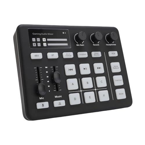 Live Sound Card - RGB Lighting 13 multifunctional buttons