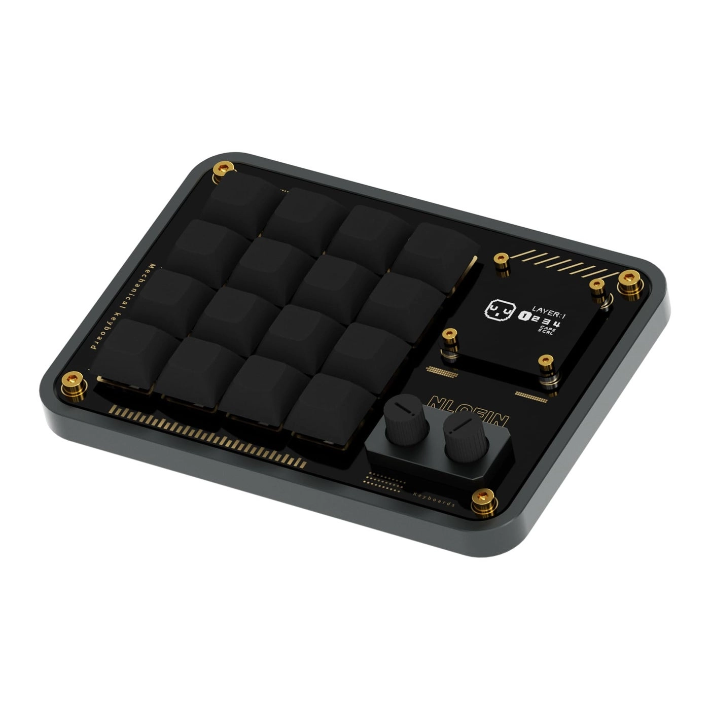 Double Knob Custom Macro Pad