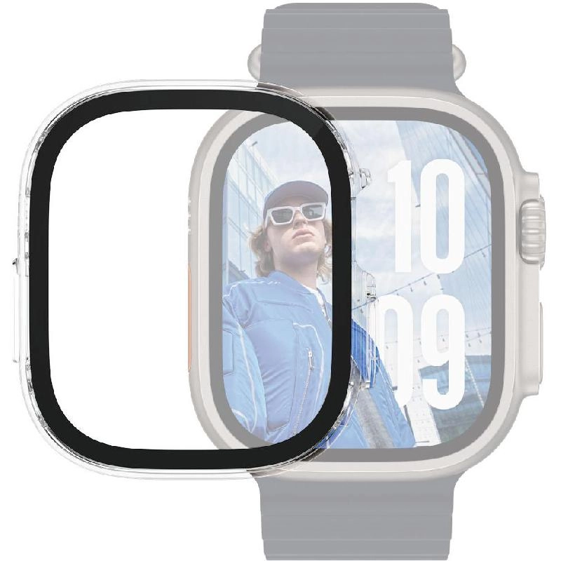 Glass & Thermoplastic Polyurethane Frame & Screen Protector for Apple Watch Ultra 2024