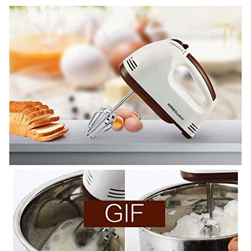 Handheld Electric Egg Beater - High Power 5-speed Turbo