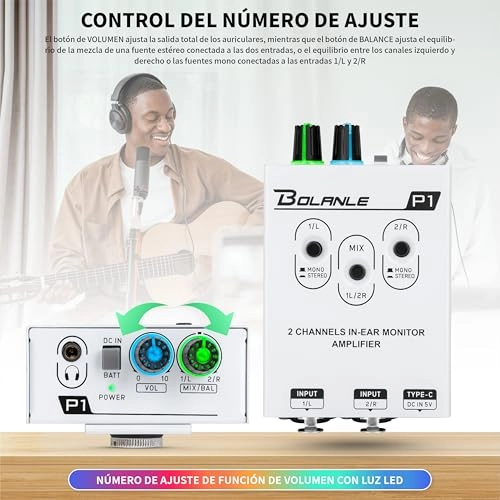 P2 - Portable Headphone Amplifier XLR/TRS