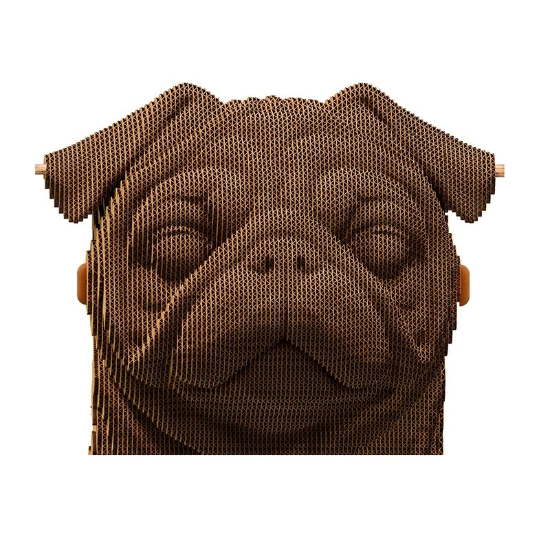 CARTONIC Pug 3D Puzzle (7529-CARTPUG) - 96 pcs