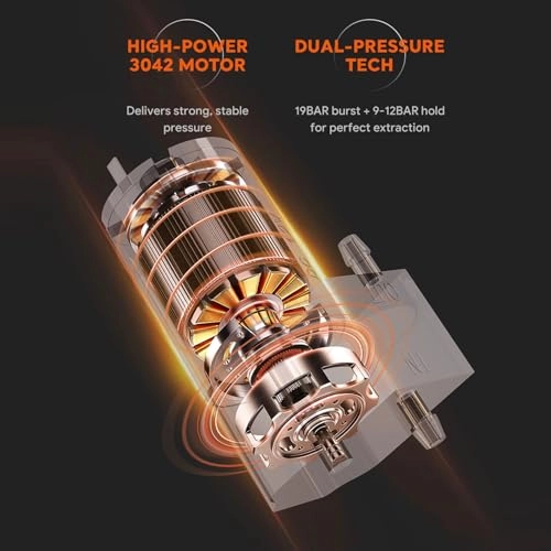 Compact Portable Coffee Machine - 120ml Ground Coffee & Capsules