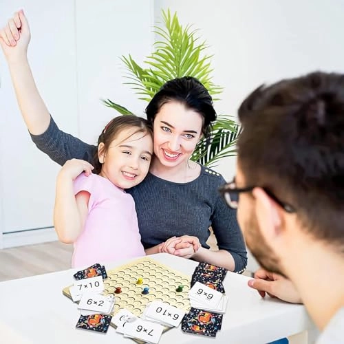 Interactive Multiplication Board Game - 5+