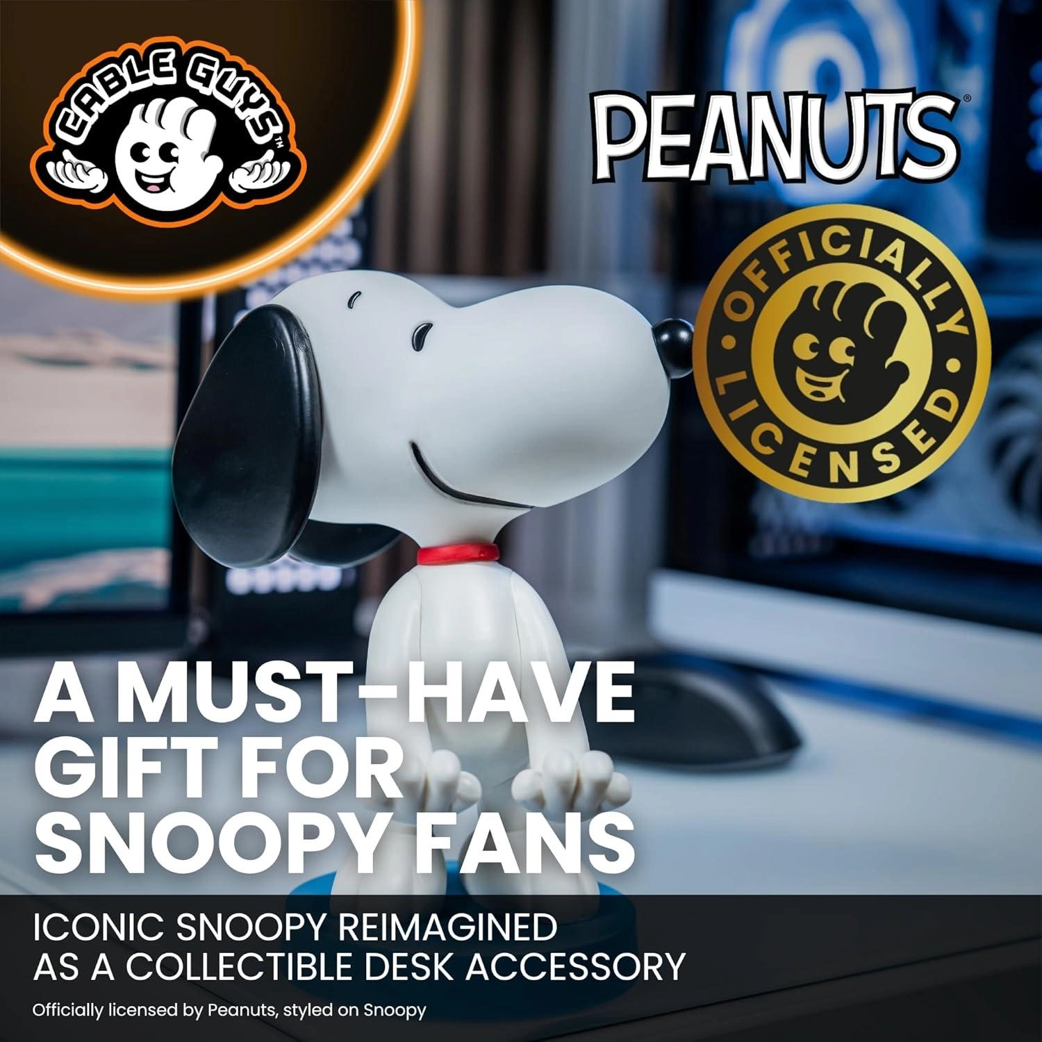 Peanuts: Snoopy Controller And Phone Stand - Multi Xbox PlayStation