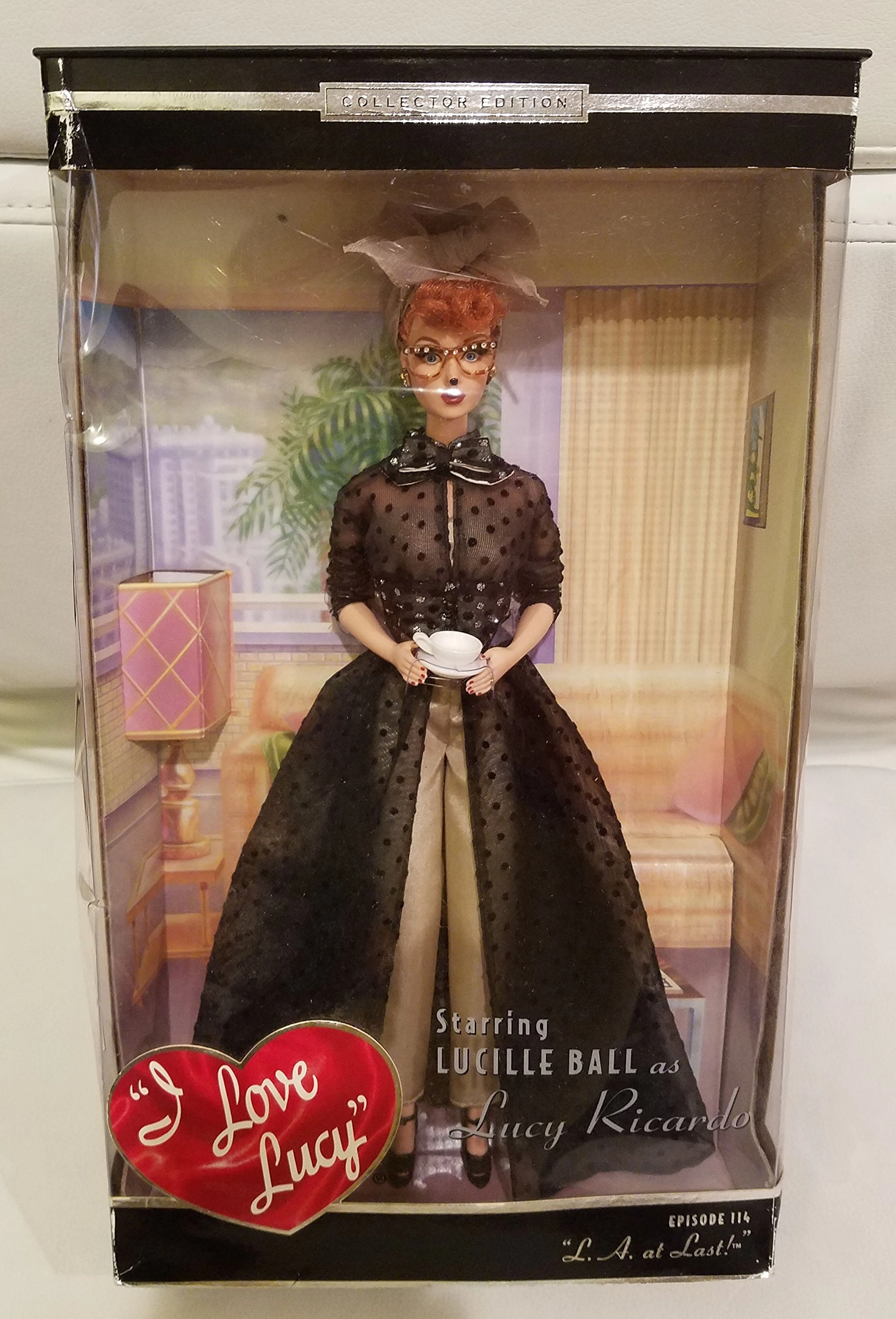 Mattel Lucy Ricardo Doll - Celebrity Dolls Collection I Love Lucy Episode 114 L.A. at Last