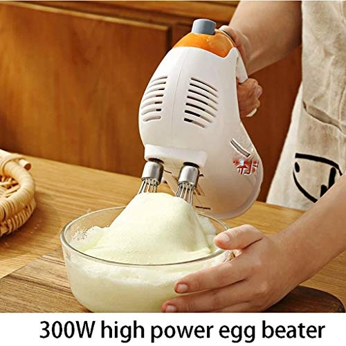 Handheld Electric Egg Beater - High Power 5-speed Turbo